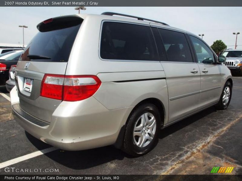 Silver Pearl Metallic / Gray 2007 Honda Odyssey EX