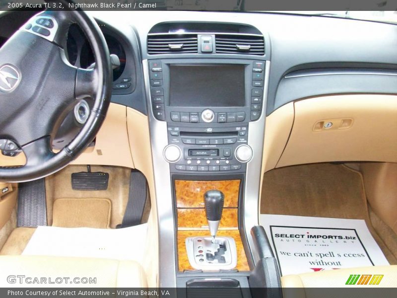 Nighthawk Black Pearl / Camel 2005 Acura TL 3.2