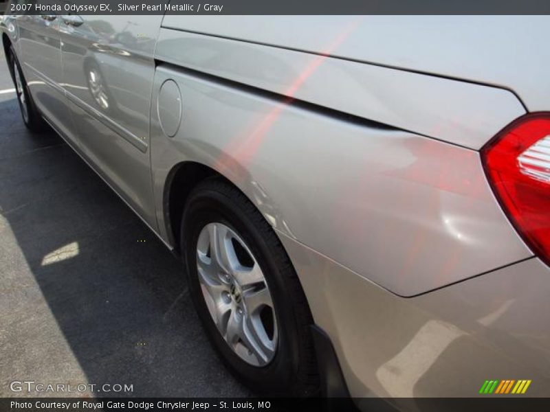 Silver Pearl Metallic / Gray 2007 Honda Odyssey EX