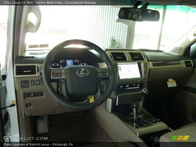 Starfire White Pearl / Ecru/Auburn Bubinga 2011 Lexus GX 460