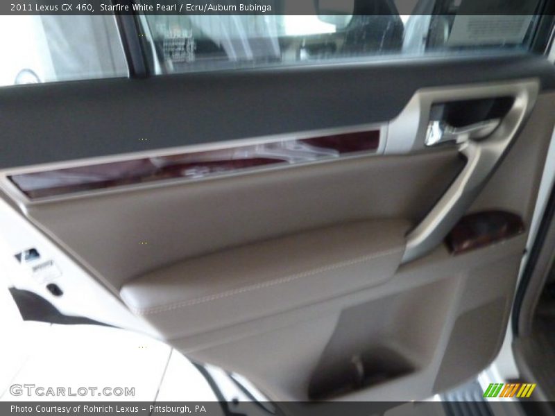Starfire White Pearl / Ecru/Auburn Bubinga 2011 Lexus GX 460