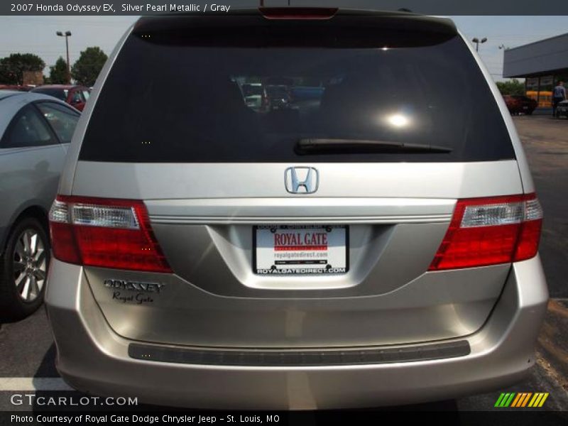 Silver Pearl Metallic / Gray 2007 Honda Odyssey EX