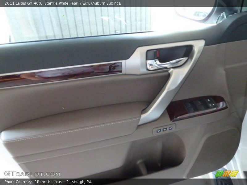 Starfire White Pearl / Ecru/Auburn Bubinga 2011 Lexus GX 460
