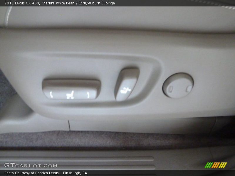 Starfire White Pearl / Ecru/Auburn Bubinga 2011 Lexus GX 460