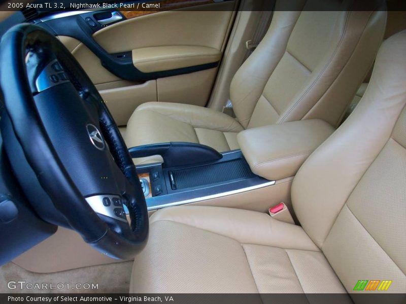 Nighthawk Black Pearl / Camel 2005 Acura TL 3.2