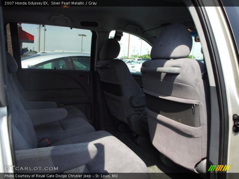 Silver Pearl Metallic / Gray 2007 Honda Odyssey EX