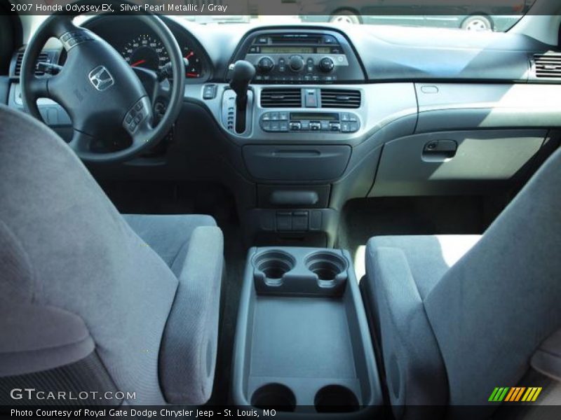 Silver Pearl Metallic / Gray 2007 Honda Odyssey EX