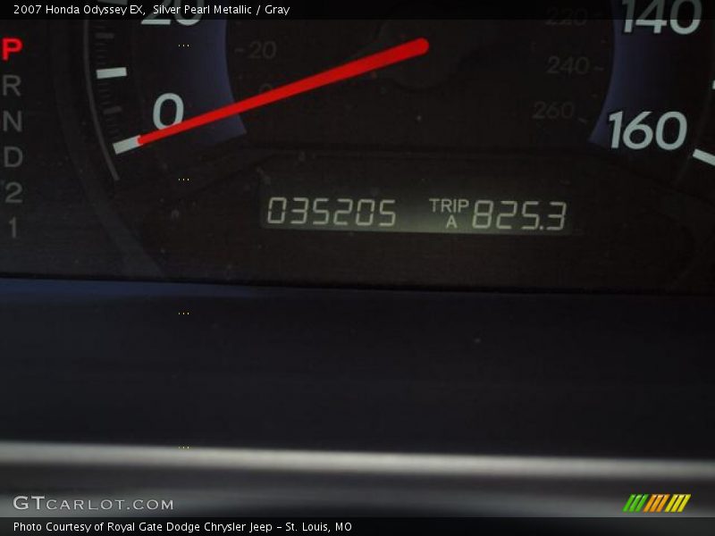 Silver Pearl Metallic / Gray 2007 Honda Odyssey EX