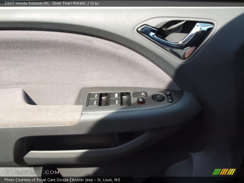 Silver Pearl Metallic / Gray 2007 Honda Odyssey EX