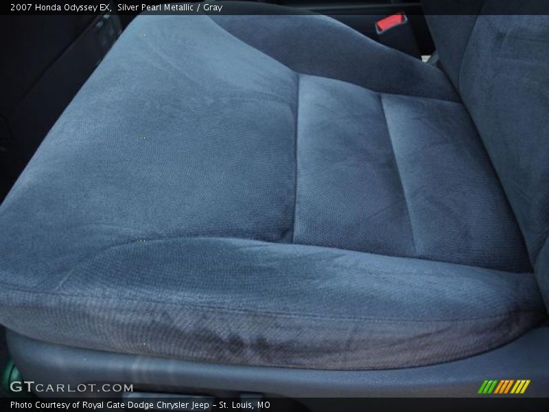 Silver Pearl Metallic / Gray 2007 Honda Odyssey EX
