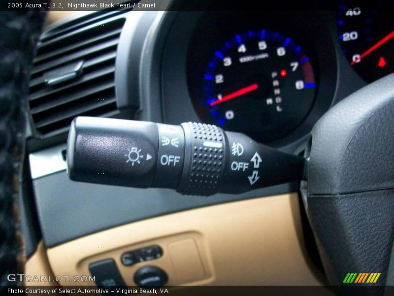 Nighthawk Black Pearl / Camel 2005 Acura TL 3.2