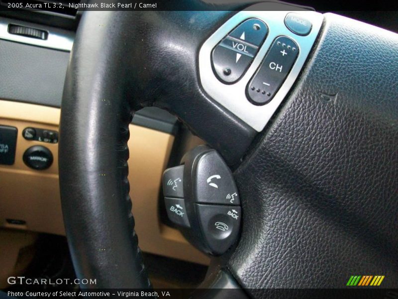 Nighthawk Black Pearl / Camel 2005 Acura TL 3.2