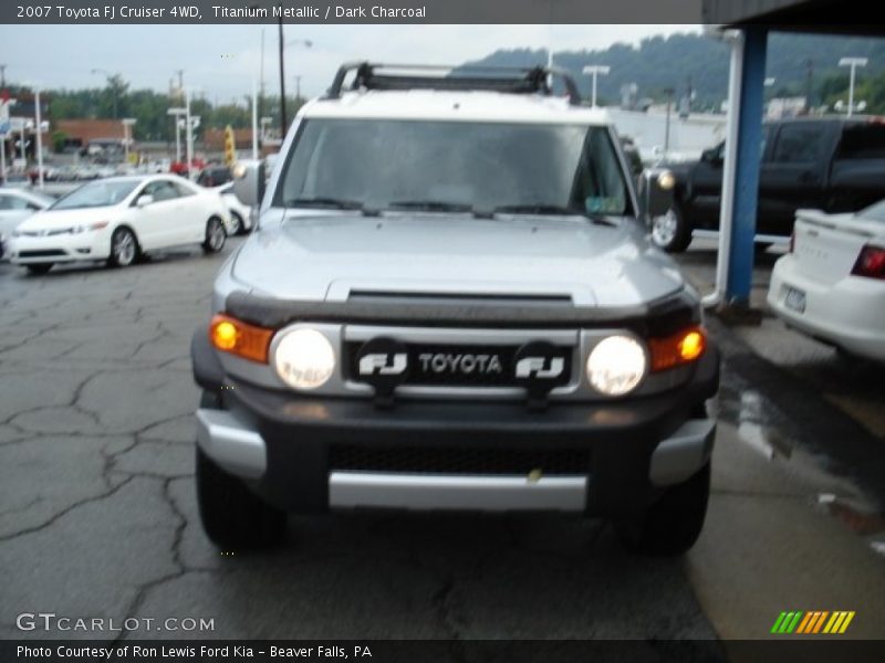 Titanium Metallic / Dark Charcoal 2007 Toyota FJ Cruiser 4WD