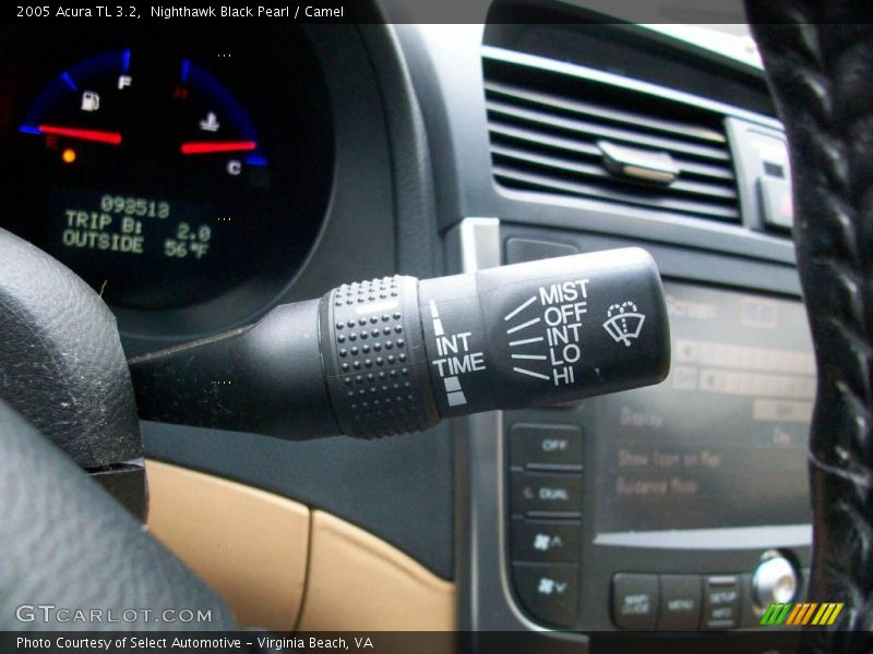Nighthawk Black Pearl / Camel 2005 Acura TL 3.2