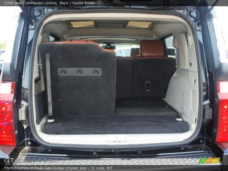 Black / Saddle Brown 2006 Jeep Commander Limited