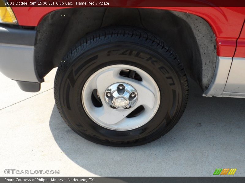 Flame Red / Agate 2001 Dodge Ram 1500 SLT Club Cab