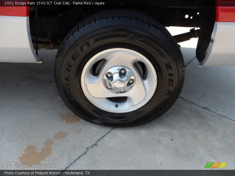 Flame Red / Agate 2001 Dodge Ram 1500 SLT Club Cab