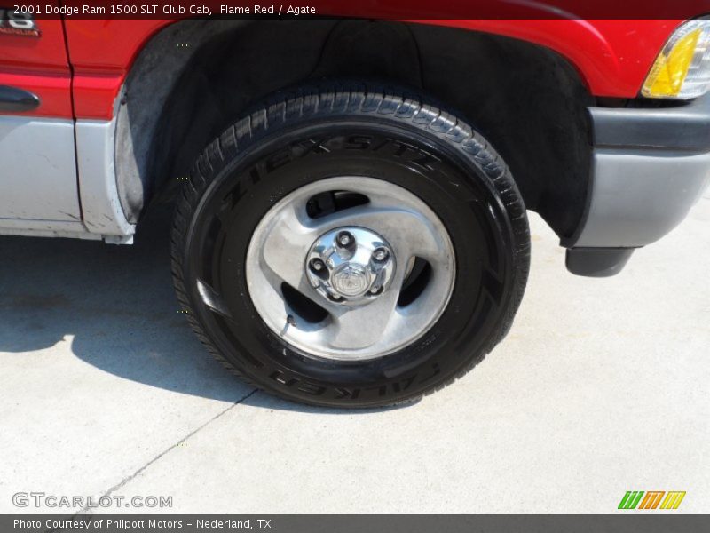 Flame Red / Agate 2001 Dodge Ram 1500 SLT Club Cab