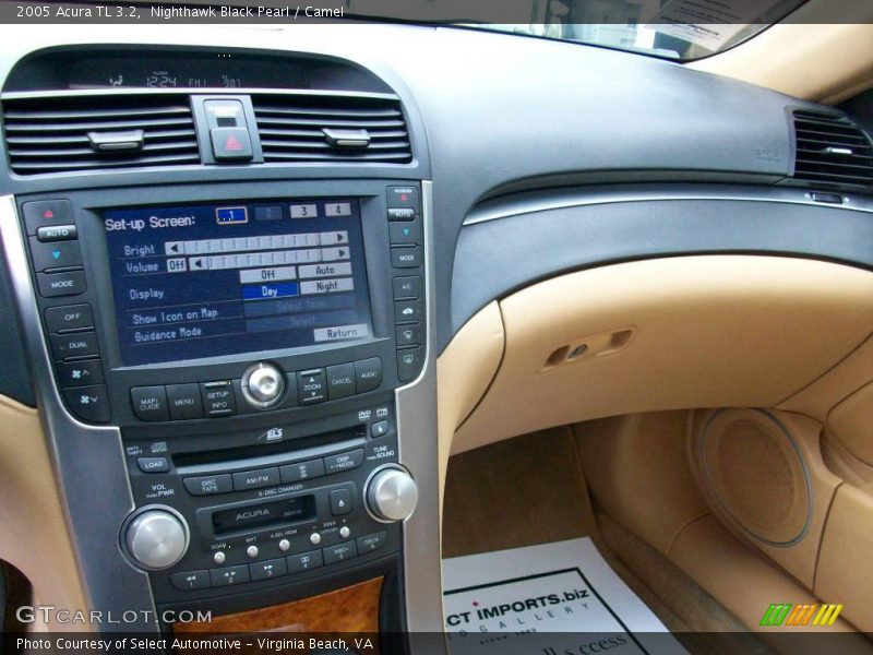 Nighthawk Black Pearl / Camel 2005 Acura TL 3.2