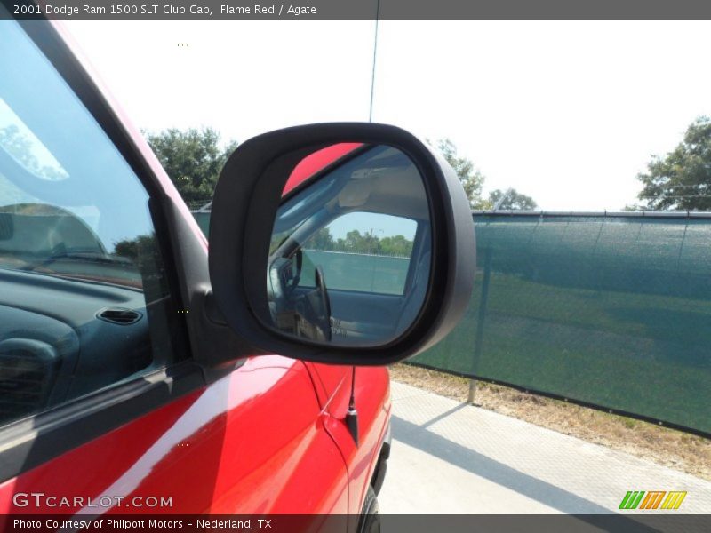 Flame Red / Agate 2001 Dodge Ram 1500 SLT Club Cab