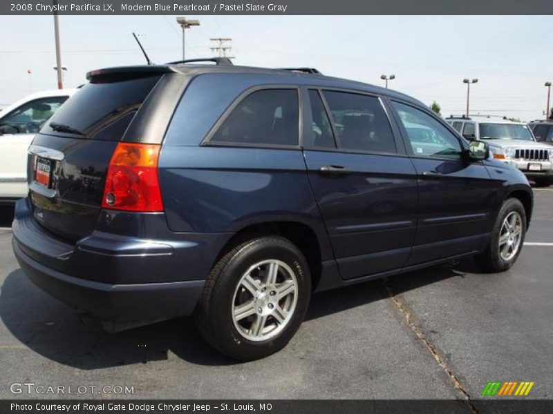 Modern Blue Pearlcoat / Pastel Slate Gray 2008 Chrysler Pacifica LX