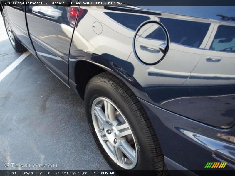 Modern Blue Pearlcoat / Pastel Slate Gray 2008 Chrysler Pacifica LX