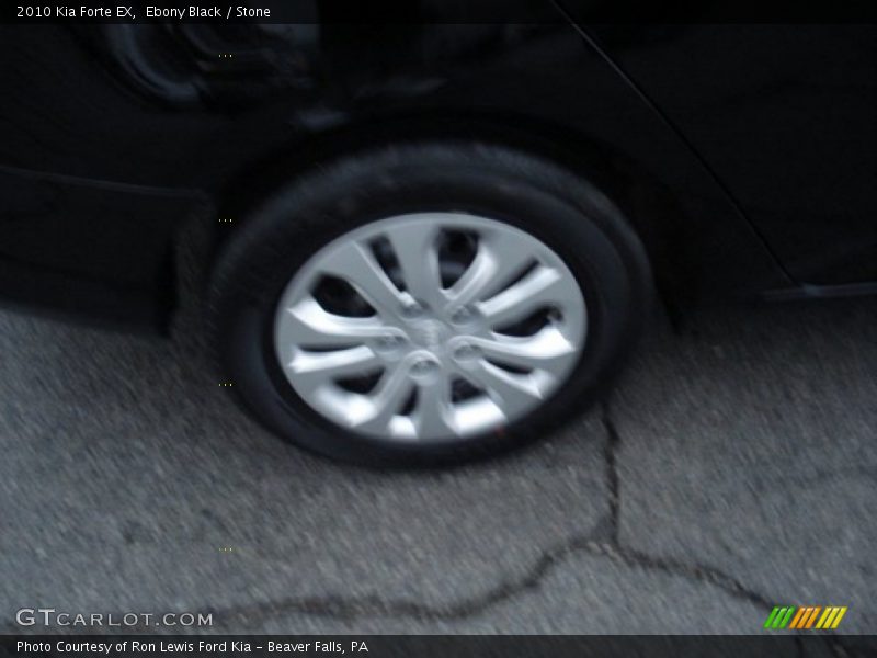 Ebony Black / Stone 2010 Kia Forte EX