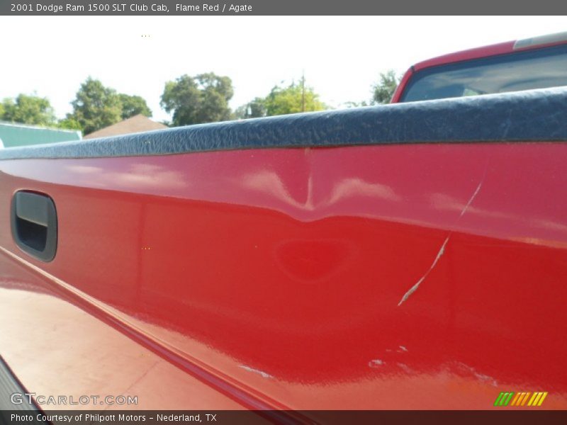 Flame Red / Agate 2001 Dodge Ram 1500 SLT Club Cab