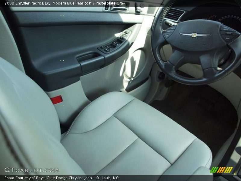 Modern Blue Pearlcoat / Pastel Slate Gray 2008 Chrysler Pacifica LX