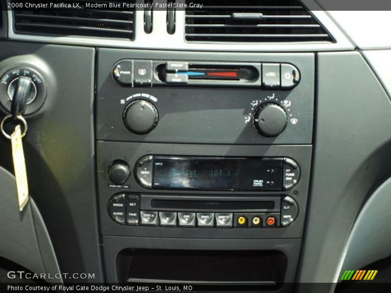 Modern Blue Pearlcoat / Pastel Slate Gray 2008 Chrysler Pacifica LX