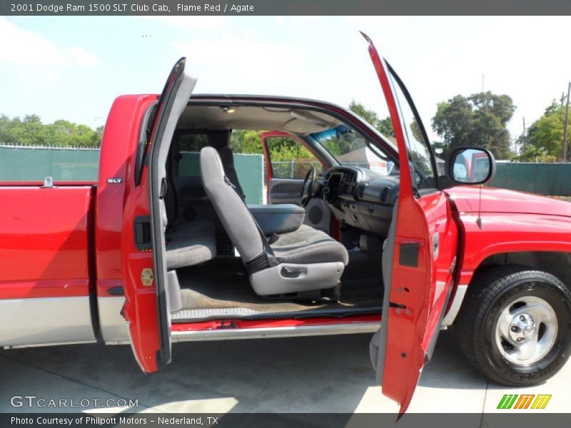  2001 Ram 1500 SLT Club Cab Agate Interior