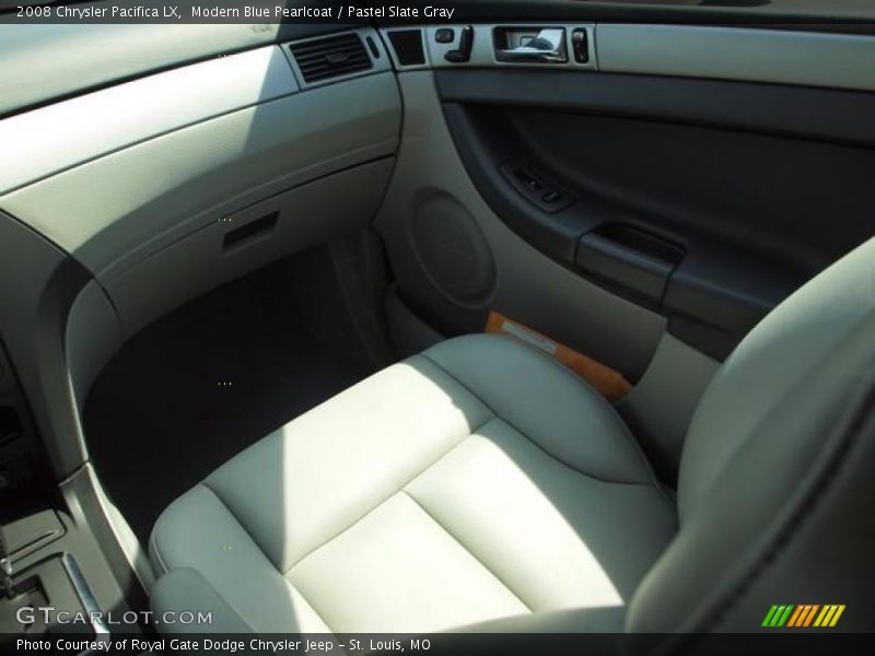 Modern Blue Pearlcoat / Pastel Slate Gray 2008 Chrysler Pacifica LX
