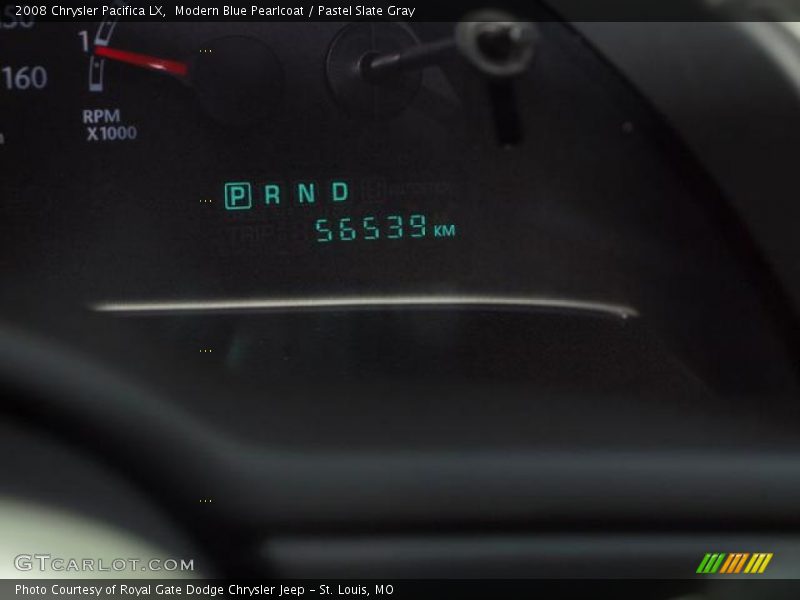 Modern Blue Pearlcoat / Pastel Slate Gray 2008 Chrysler Pacifica LX