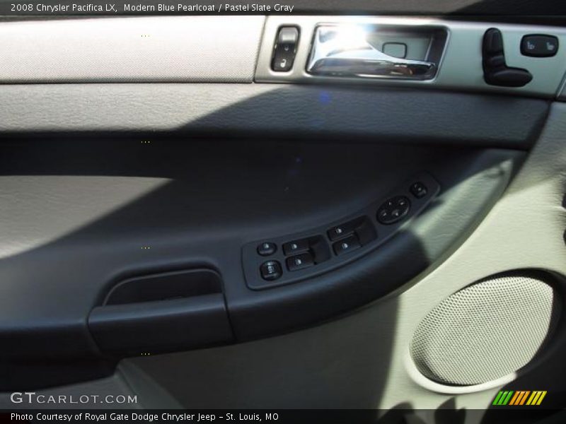Modern Blue Pearlcoat / Pastel Slate Gray 2008 Chrysler Pacifica LX