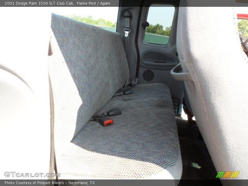 Flame Red / Agate 2001 Dodge Ram 1500 SLT Club Cab