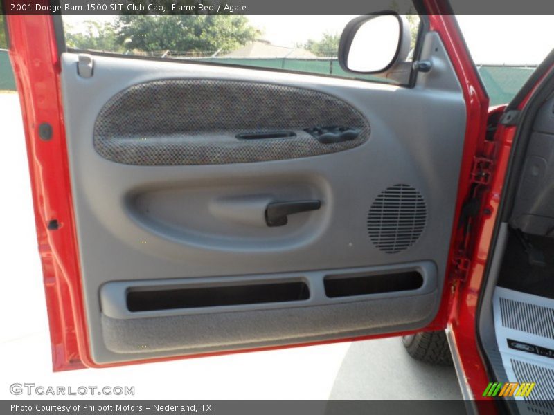 Flame Red / Agate 2001 Dodge Ram 1500 SLT Club Cab