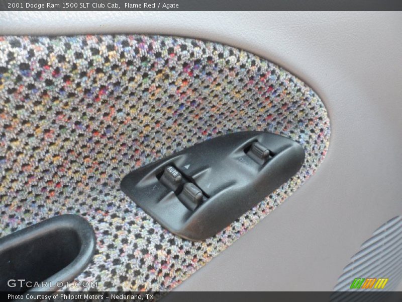 Flame Red / Agate 2001 Dodge Ram 1500 SLT Club Cab