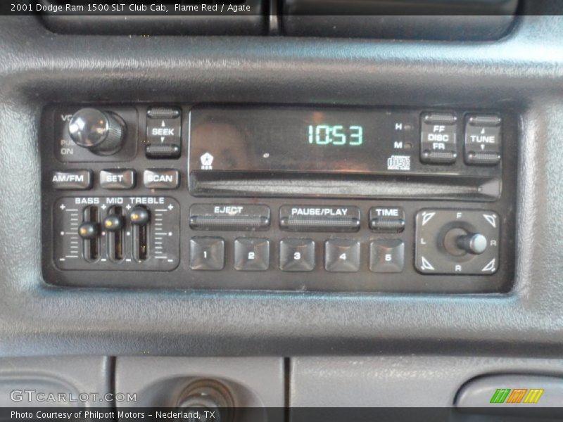 Audio System of 2001 Ram 1500 SLT Club Cab