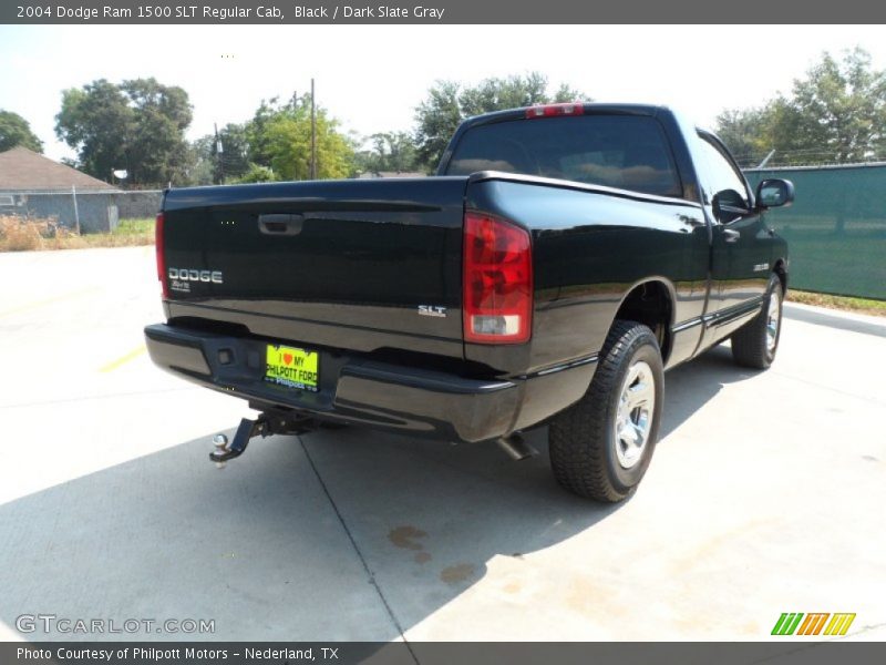 Black / Dark Slate Gray 2004 Dodge Ram 1500 SLT Regular Cab