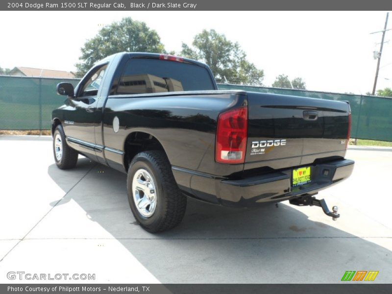 Black / Dark Slate Gray 2004 Dodge Ram 1500 SLT Regular Cab