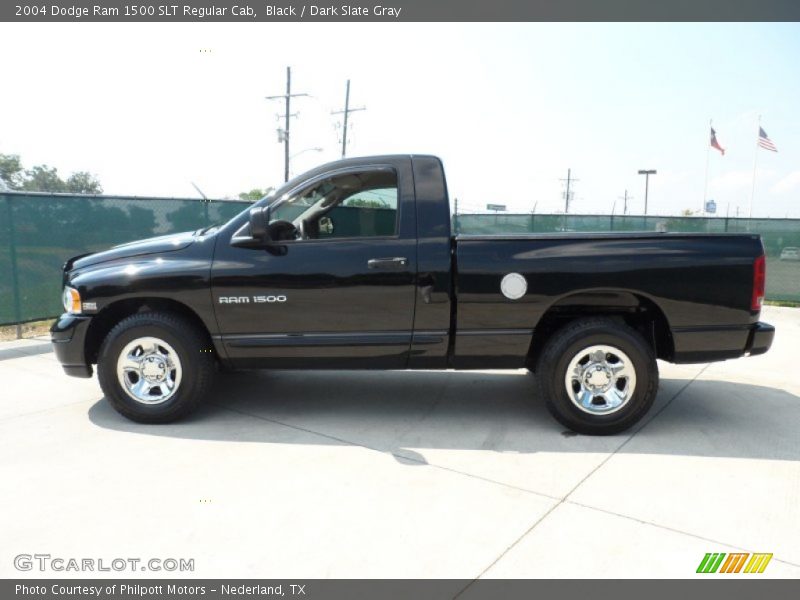 Black / Dark Slate Gray 2004 Dodge Ram 1500 SLT Regular Cab