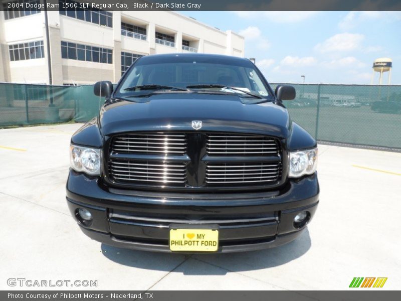 Black / Dark Slate Gray 2004 Dodge Ram 1500 SLT Regular Cab