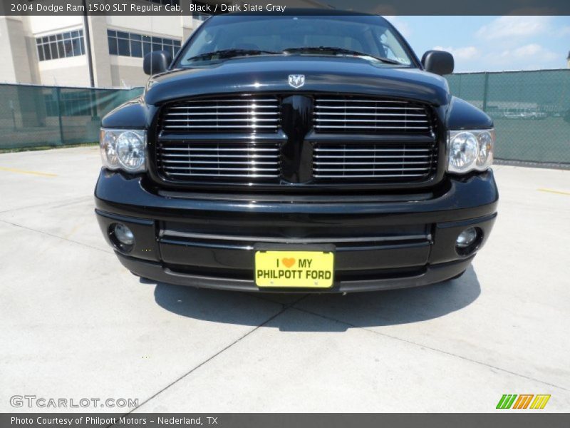 Black / Dark Slate Gray 2004 Dodge Ram 1500 SLT Regular Cab