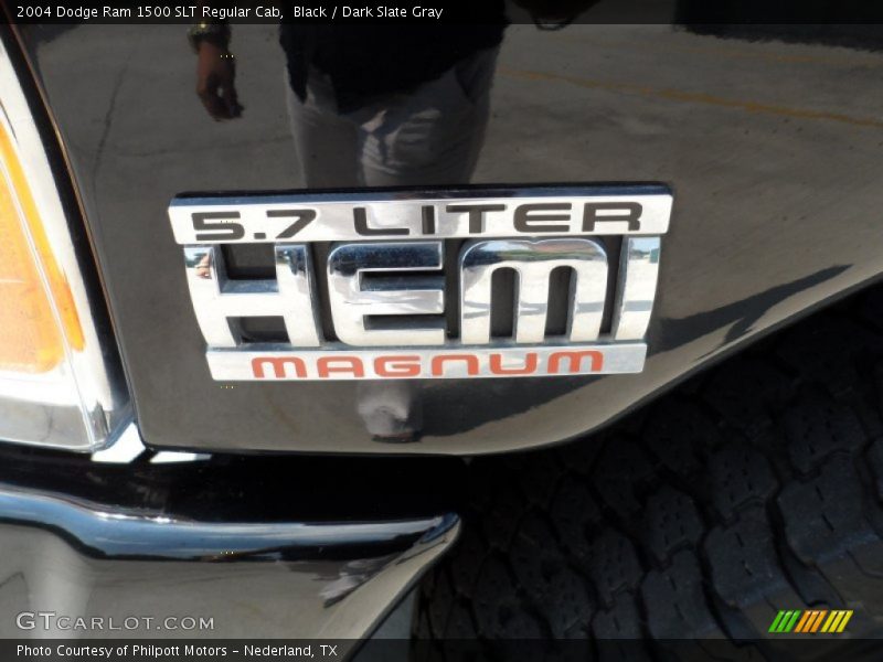 Black / Dark Slate Gray 2004 Dodge Ram 1500 SLT Regular Cab