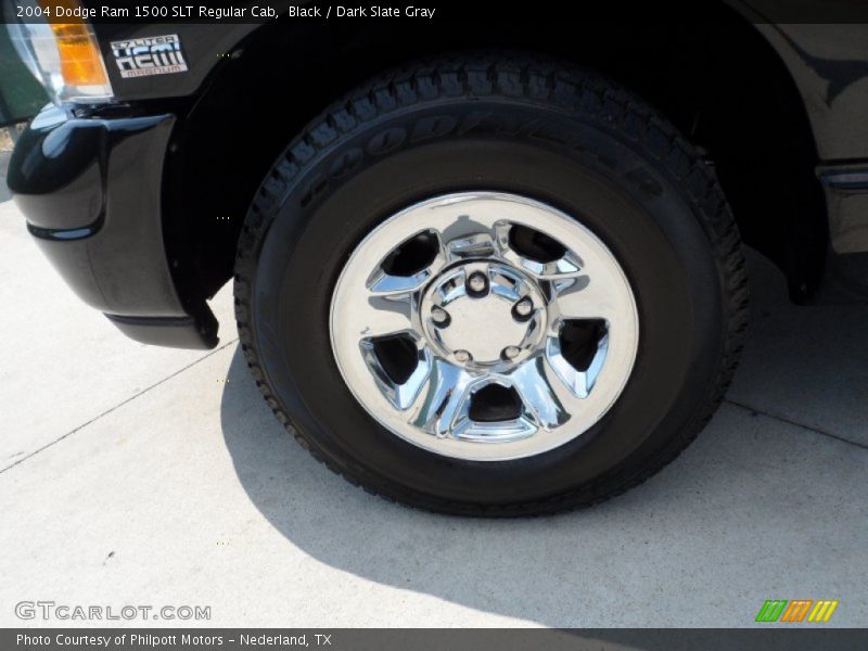 Black / Dark Slate Gray 2004 Dodge Ram 1500 SLT Regular Cab