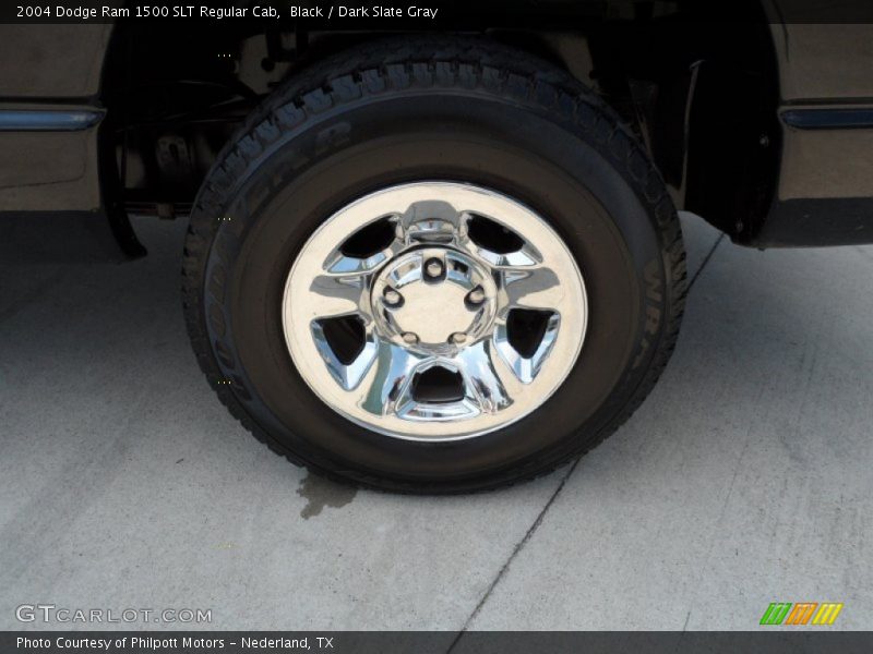 Black / Dark Slate Gray 2004 Dodge Ram 1500 SLT Regular Cab