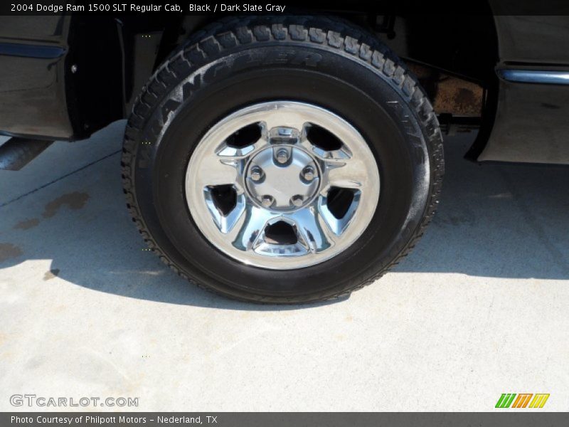 Black / Dark Slate Gray 2004 Dodge Ram 1500 SLT Regular Cab