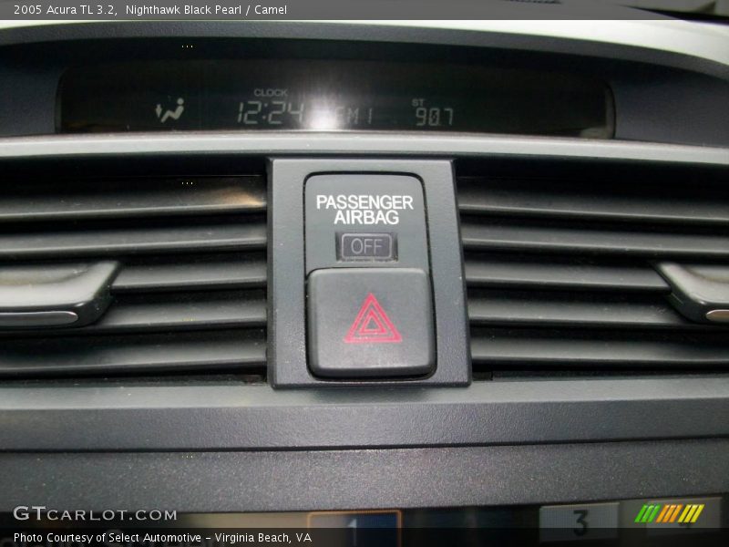Nighthawk Black Pearl / Camel 2005 Acura TL 3.2