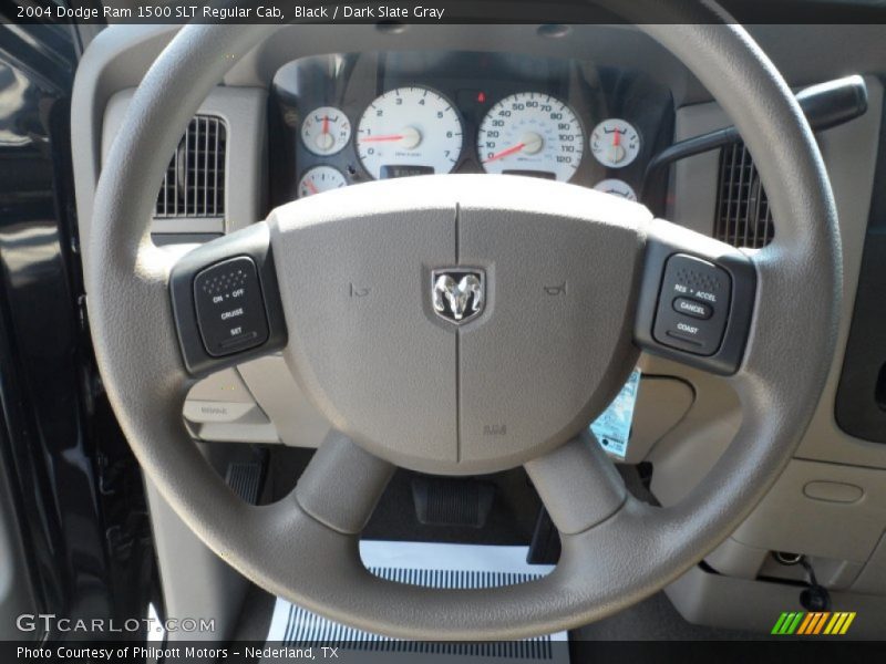 Black / Dark Slate Gray 2004 Dodge Ram 1500 SLT Regular Cab