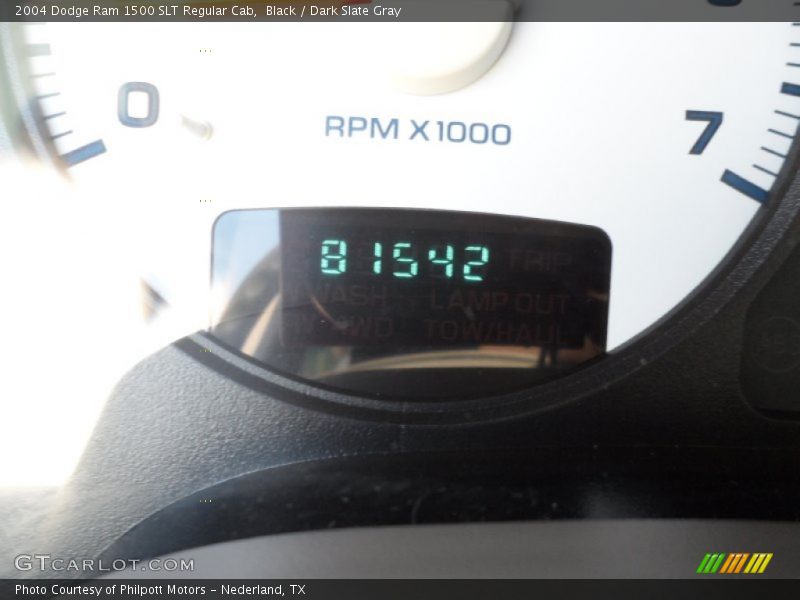 Black / Dark Slate Gray 2004 Dodge Ram 1500 SLT Regular Cab
